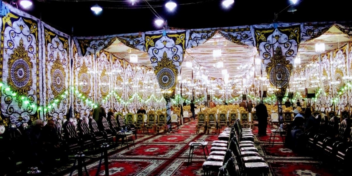 284992 تكلفة سرادقات العزاء تختلف حسب المساحة